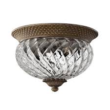 *we can make this fixture in two ways, so that you can choose a mounting method: Hinkley Plantation Pearl Bronze Small Flush Mount Ceiling Light Hk Pla Tiffany Lighting Direct