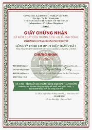 Ở việt nam, tỉ lệ mối ăn phá ngày càng gia tăng, bởi điều kiện khí hậu nhiệt đới gió. Cung Cáº¥p Giáº¥y Chá»©ng Nháº­n Kiá»ƒm Soat Con Trung Dá»‹ch Háº¡i Diá»‡t Má»'i Hiá»‡p Toan Phat