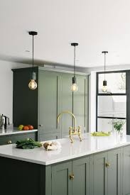 Should I Have A Real Marble Worktop In My Kitchen Green Kitchen Cabinets Shaker Kitchen Kitchen Colors
