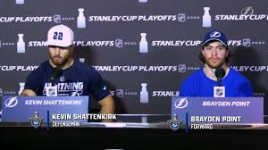 Vasilevskiy was the key in both. Tampa Bay Lightning 8 19 20 Kevin Shattenkirk Brayden Point Facebook