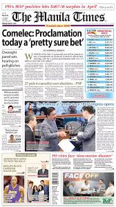 With editorial and administrative offices at 2/f sitio grande building, 409 a. The Manila Times May 21 2019