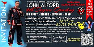 Hanshi John Alford 9th Degree Grading Event 5th Sep 2026
