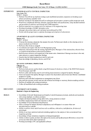 A quality assurance resume example better than 9 out of 10 other resumes. Qc Inspector Resumes Yerat