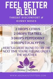 Diy Essential Oil Recipes To Relieve Throat Discomfort Runny Noses Aroma Outfitters Essential Oils For Congestion Sore Throat Essential Oils Essential Oil Diffuser Blends