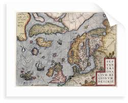 It comprises the westernmost allowance of eurasia. Map Of Europe By Ortelius 16th Century Posters Prints By Abraham Ortelius