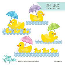 Duck Clipart Rubber Duck Clipart Ducky Clipart Umbrella Clipart Rubber Ducky Clip Art Vintage Clipart Clip Art