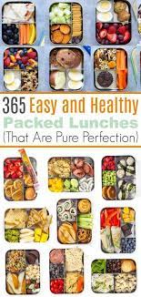 365 Healthy Lunch Ideas One For Every Day Of The Year Healthy Packed Lunches Easy Healthy Lunches Healthy Lunch