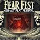 Fear Fest: A One Act Play Festival event image