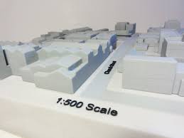 1 500 White And Grey Cityscape Context Model For Submission To The City Of Sydney 3dprintedarchitecture Architecture Model City Model Architectural Practice