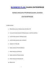 Ia merupakan kedai yang menjual daging segar dan makanan sejuk beku yang merupakan. Business Plan Zaara Enterprise Docx Business Plan Zaara Enterprise Rancangan Perniagaan Zaara Enterprise Kandungan 1 Pengenalan Ringkasan Eksekutif 2 Course Hero