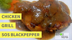 Sangat senang rupanya nak buat chicken chop. Chicken Grill Dan Sos Blackpepper Youtube