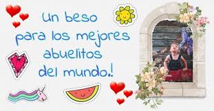 ¡feliz día de los abuelos! Dia De Los Abuelos Tarjetas De Felicitacion Con Foto