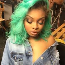 Rihtyeyayeѕt Shesoboujie Hair Styles Green Hair Cool Hair Color