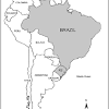 What are the countries that border brazil? 1