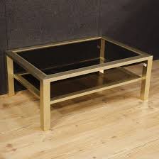 1150 French Design Coffee Table In Metal And Glass French Design Coffee Table From The 80s Metal And Opaq Coffee Table Design Coffee Table Living Room Table