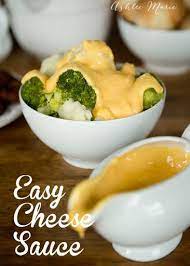 Cauliflower Broccoli Cheese Sauce Recipe Yummly Recipe Sauce For Broccoli Homemade Cheese Sauce Cheese Sauce For Broccoli