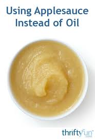 Using Applesauce Instead Of Oil Applesauce Recipe Using Applesauce Baking With Applesauce