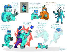 Chaos Among Us Fanart By Snarkyteasipper On Deviantart Fan Art Boondocks Drawings Kawaii Art