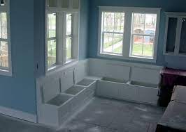 This Is Going To Be Built In My Dining Nook Imagine Padded Seat Cushions With Scatter Cushions Fo Breakfast Nook With Storage Breakfast Nook Bench Nook Bench
