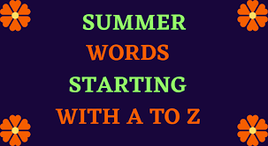 The r wave is the first upward deflection after the p wave and part of the qrs complex. Summer Words That Start With A To Z Summer Vocabulary