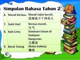 Simpulan bahasa tahun 2 6 malay language education language. Simpulan Bahasa Tahun 2 Edumalay Academy å›½å† æ•™è‚² Facebook