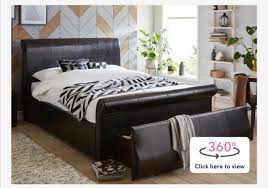 Simple slat board headboard and footboard design is versatile, and. King Size Bed Detroit Upholstered Bed Frame In Dorney For 500 00 For Sale Shpock
