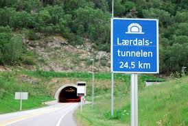 Image result for world's longest road tunnel laerdal norway 2009