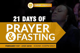 Start a new life in christ today! Blw And Christ Embassy Churches Prepares For 21 Days Of Prayer And Fasting