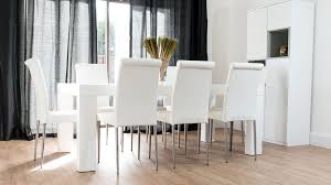 Emilia White Oak Dining Table Oak Dining Table Unique Dining Room Dining Table Chairs