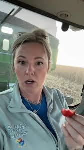 Can't a woman get 5 seconds of peace…#harvest2025 #cornharvest #kansas...