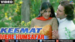 Mere Humsafar Full Video Song Keemat Akshay Kumar Raveena Tandon Saif Ali Khan Youtube