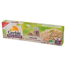 Gerble Linguine Farine De Riz Complet 500g Sans Gluten Achat Vente Penne Torti Autres Gerb Ling Riz Cplet 500g Cdiscount