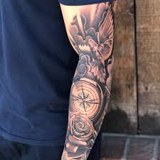There's one thing you can do to look after your tattoo: Dove With Compass And Rose Tattoo Tattoos Rose Tattoos Rose Tattoo