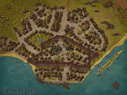 Second Attempt On Creating A Town Map Feedback Appreciated Inkarnate Town Map Fantasy City Map Map