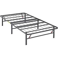 The smartbase checks off a lot of boxes on a bed frame wish list. Amazon Com Zinus Smartbase Tool Free Assembly Mattress Foundation 14 Inch Metal Platform Bed Frame No Box Spring Needed Sturdy Steel Frame Underbed Storage Narrow Twin Furniture Decor