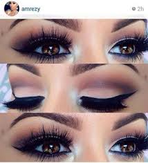 Simple if simple is what you're looking for, this simple smoked out look is a great idea to wear. Wedding Guest Makeup Ideas Beautylish