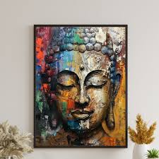 Buddha Wall Painting