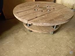 epingle par elodie sur make it industrial table basse touret table de salon recuperation palette