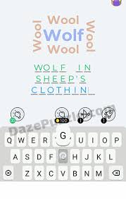 We did not find results for: Dingbats Level 109 Wool Wolf Wool Answer Daze Puzzle