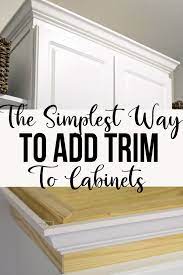 Completely customize your space by combining a mix of crown molding elements together — ogee, filets, concave, convex, flutes, beads — the ceiling is your only limit. The Easiest Way To Install Crown Molding On Cabinets