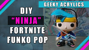 Набор фигурка+футболка funko pop and tee: Ninja Fortnite Custom Funko Pop Youtube