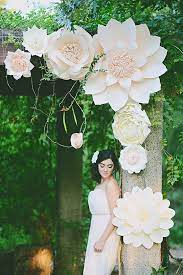 Paper Flowers Flower Backdrop Wedding Paper Flowers Wedding Paper Flower Backdrop Wedding
