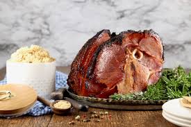 Place whole cloves throughout and pour pineapple mixture over ham. Easy Brown Sugar Glazed Ham Miss In The Kitchen