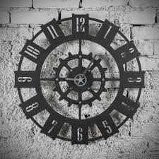Metal Saat Alabora Duvar Saati Duvar Saatleri Saatler
