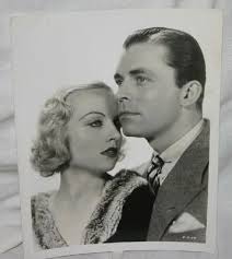 CAROLE LOMBARD LYLE TALBOT VINTAGE 8X10 PHOTO NO MORE ORCHIDS
