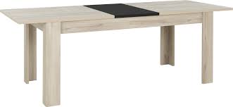 Striking a round silhouette, the tabletop is made from engineered wood. Albin Extending Dining Table 180 228cm Light Oak Finish Dining Tables