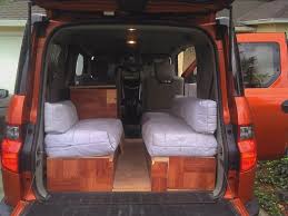 My bed in my 2005 hond. Honda Element Camper Van For Sale Off 60 Emirsultanyurdu Com