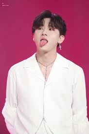 Purple, korean, monbébé and monsta x. Changkyun Sexy Explore Tumblr Posts And Blogs Tumgir