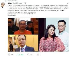 Maybe you would like to learn more about one of these? Will This Very Brave Rizal Mansor Rosmah S Ex Aide Turn Against Her To Save His Own Skin Why Not Weehingthong