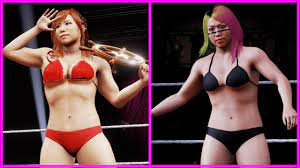 HOT ASUKA VS KAIRI SANE HOT - HOT WWE WOMEN BIKINI - WWE 2K20 - KABUKI  WARRIORS - あすか vs カイリ・サネ - YouTube